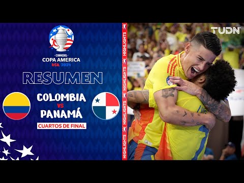 Resumen y goles | Colombia vs Panamá | Copa América 2024 - 4tos | TUDN