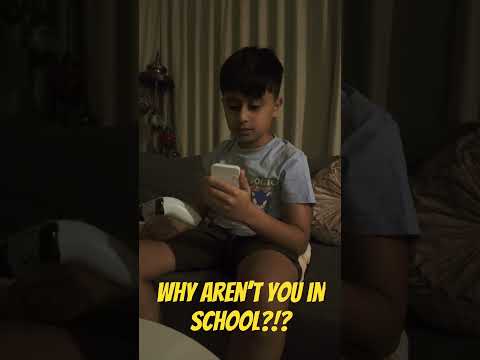 Why aren’t you in school !!!🏫￼ 😡😡😡