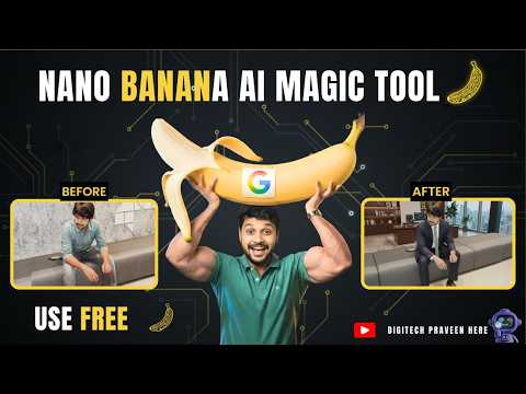 NEW Google AI Image Editor will BLOW Your Mind! (Create Anything) Learn Nano Banana in telugu