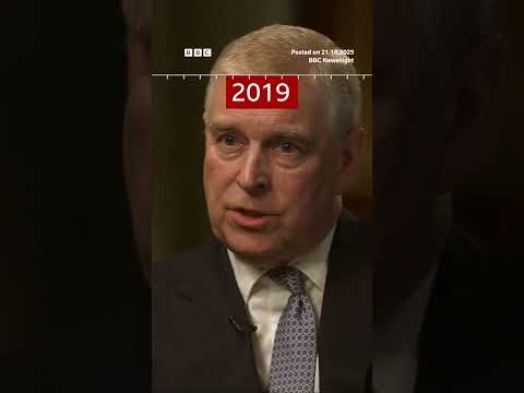 Prince Andrew's BBC Newsnight interview from 2019. #BBCNews