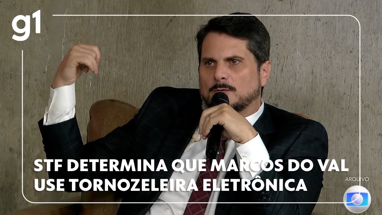 STF determina que senador Marcos do Val passe a usar tornozeleira eletrônica
