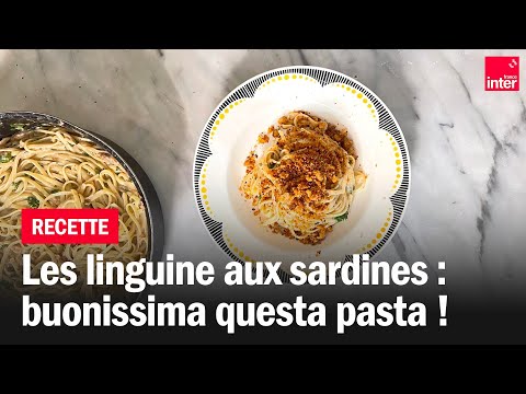 Les linguines aux sardines - Les recettes de François-Régis Gaudry