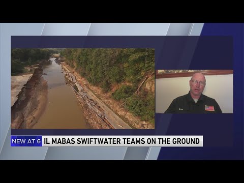 Illinois MABAS swift water teams on the ground