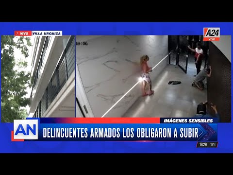 Violenta entradera en Villa Urquiza: los delincuentes intentaron fugarse por el balcón