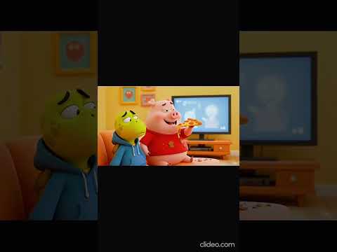 🍕🐷🐢 Pip & Turt: Snack Attack #shorts #viralshorts #entertainment