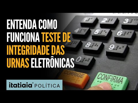 VEJA COMO E ONDE FOI FEITO O TESTE DE INTEGRIDADE DAS URNAS ELETRÔNICAS