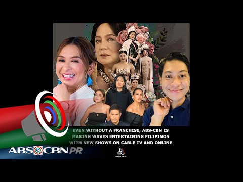 Even without a franchise, ABS-CBN is making waves with new shows on cable TV and online