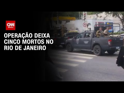 Cinco pessoas são mortas em operação da polícia na comunidade dos Tabajaras (RJ) | CNN 360º
