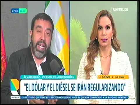 26062024 ALVARO RUIZ GOBIERNO INSTALÓ MESAS DE DIÁLOGO CON TRANSPORTISTAS UNITEL