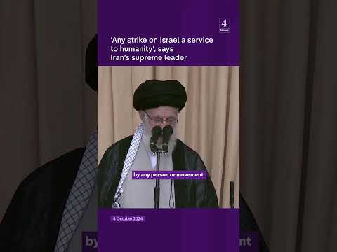 'Any strike on Israel a service to humanity', says Iran's supreme leader