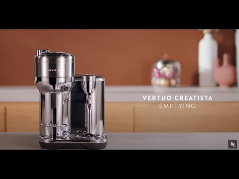 Nespresso Vertuo Creatista - Emptying