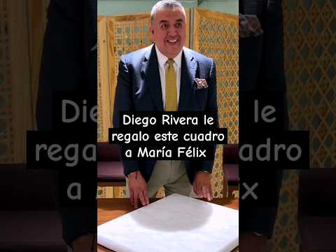 Descubre qué cuadro le  regalo Diego Rivera a #mariafelix #artemexicano