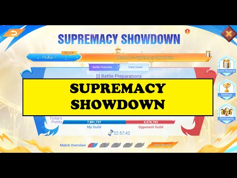 Lords Mobile - SUPREMACY SHOWDOWN - Event overview