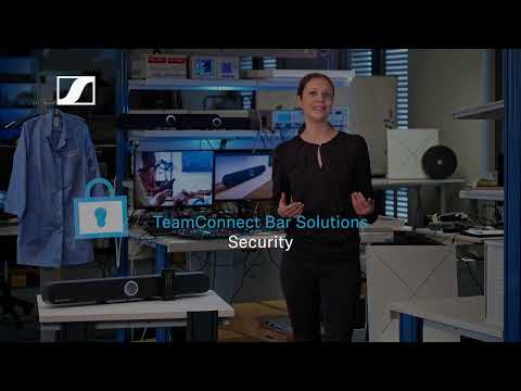 Sennheiser TeamConnect Bars | Security