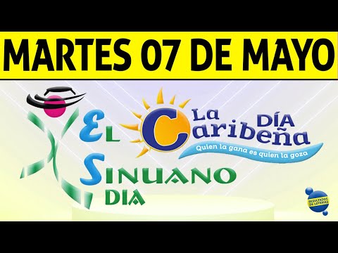 Resultados CARIBEÑA y SINUANO DIA del Martes 7 de Mayo de 2024  CHANCE