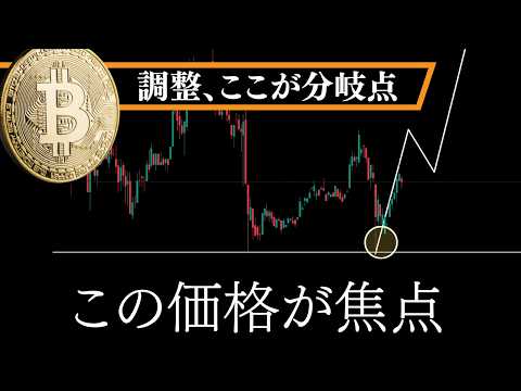 ビットコイン『調整の終わり方が全て』反発の兆候をチャートで検証【BTC分析】