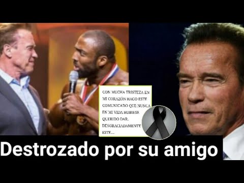 Arnold Schwarzenegger despide a Cedric McMillan con doloroso mensaje