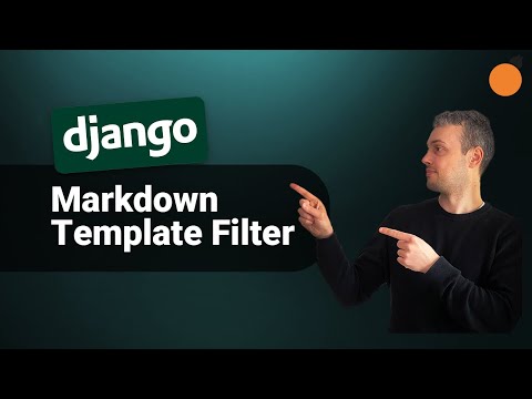 Django - Creating a custom Markdown Template Filter