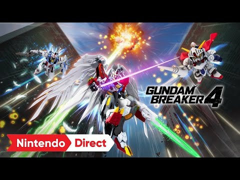 GUNDAM BREAKER 4 - Announce Trailer - Nintendo Switch