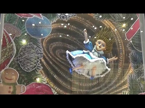 Holiday Windows | Alice in wonderland　不思議の国のアリス