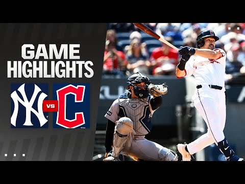 Yankees vs. Guardians Game Highlights (4/23/25) | MLB Highlights