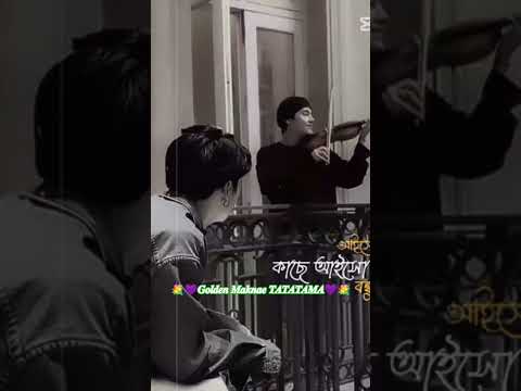 আমি প্রথম দেখে পাগল হইলাম, মন তো আর মানে না Taekook💚🌹💜#shorts #bts #taehyung #jungkook #viralshorts