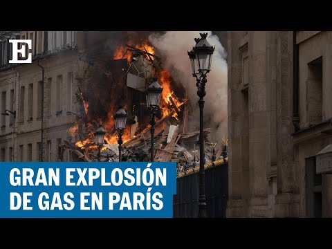 EXPLOSIÓN PARÍS: Una treintena de heridos y edificios afectados por una fuga de gas | EL PAÍS