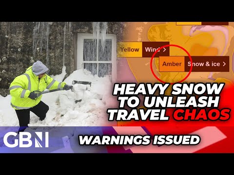 'Heavy SNOW' to 'SWEEP' Britain as fresh DELUGE to unleash travel CHAOS amid weather warnings