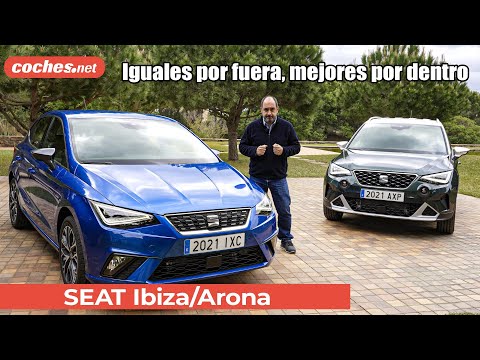 Seat Arona y Seat Ibiza 2021 | Primer vistazo / Review en español | coches.net