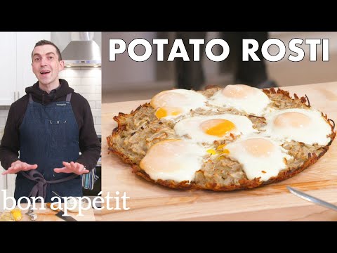 Chris Makes Potato Rosti | From the Home Kitchen | Bon Appétit