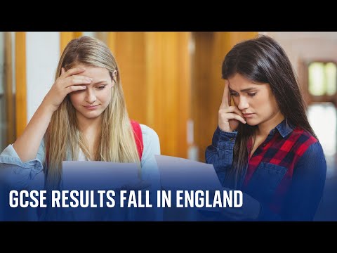 GCSE pass rates in England fall back to pre-pandemic levels