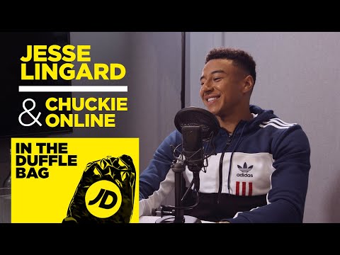 jdsports.co.uk & JD Sports Promo Code video: "My Mum Likes To Listen To Mist & Mostack" Jesse Lingard & Chuckie | JD In The Duffle Bag Podcast