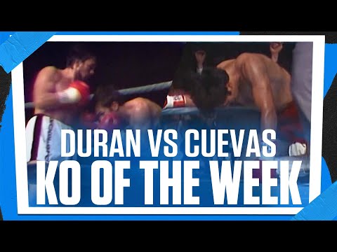 Roberto Duran Bulldozes Through Pipino Cuevas | KO OF THE WEEK | HAPPY BIRTHDAY ROBERTO DURAN