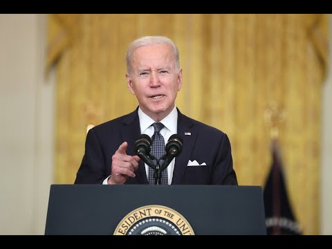 EN VIVO | El presidente Joe Biden, “ataque no provocado e injustificado de Rusia contra Ucrania”.