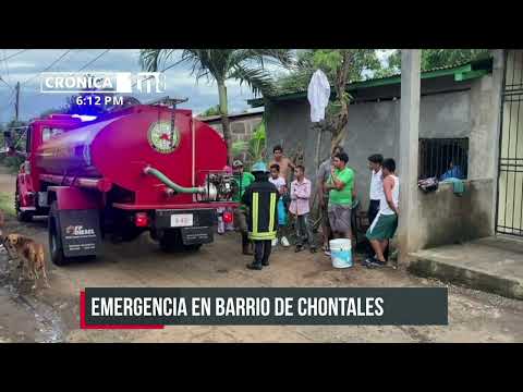Incendio consume una cocina en la ciudad de Juigalpa - Nicaragua