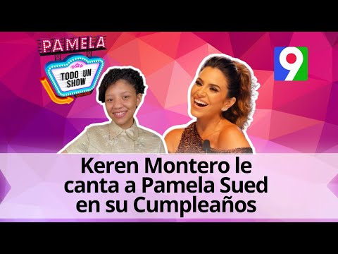 Karen Montero le canta a Pamela Sued en su Cumpleaños