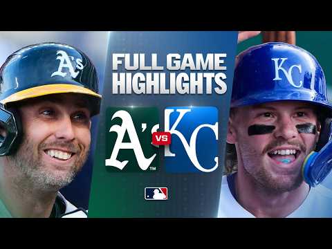 오클랜드 어슬레틱스 vs 캔자스시티 로열스: 공식 풀 경기 하이라이트 (8월 17) | 2026 MLB 시즌
