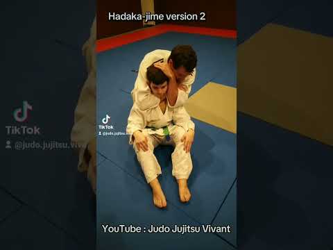 Hadaka-jime version 2 #judo #jujitsu  #artsmartiaux