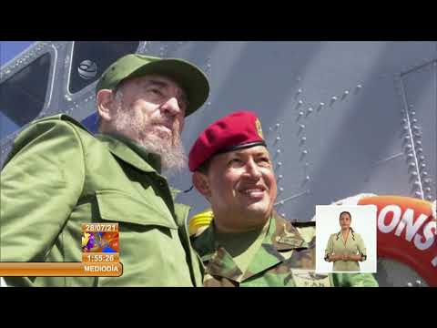 Hugo Chávez Frías, un admirador de Cuba y su Revolución