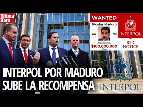 Congresistas Americanos Activan La Interpol y Suben la Recompensa por Nicolás M!!! #venezuela