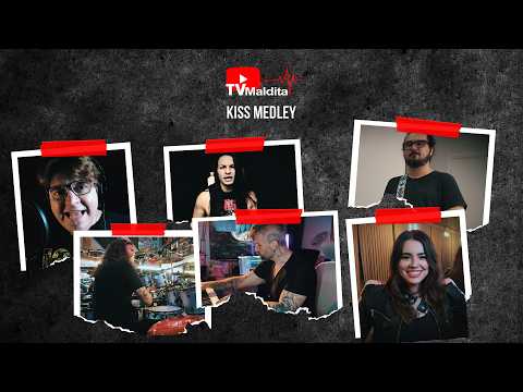 TVMaldita Presents: Anhaia, Albino, Carelli, Connor, Guimarães, and Priester playing a Kiss Medley