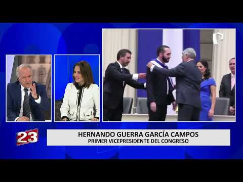 Guerra García niega blindaje a Alejandro Soto, pero dice que lo respaldarán hasta que haya pruebas
