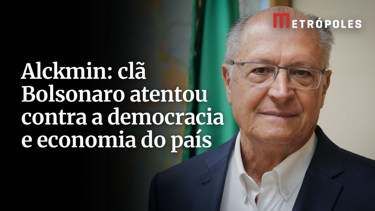Alckmin clã Bolsonaro atentou contra a democracia e economia do país