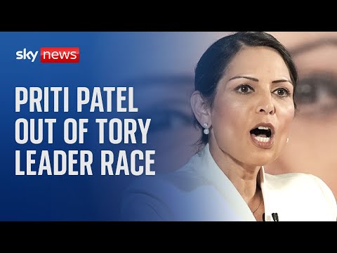 BREAKING: Priti Patel voted out of Conservative leadership contest