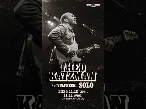 【Upcoming Show】THEO KATZMAN (of VULFPECK) solo