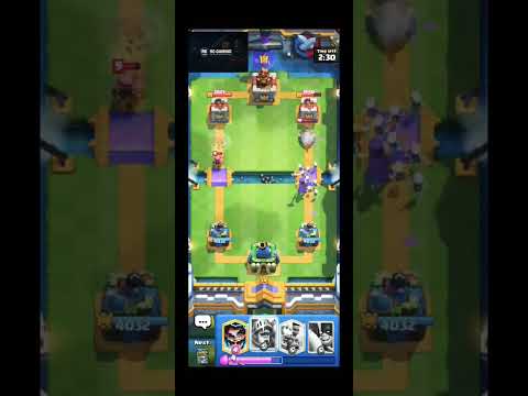 A Small match ... Like comment and share... Subscribe now 😀 #clashroyale #supercell