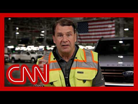Ford CEO Jim Farley speaks with CNN about Trump's tariffs