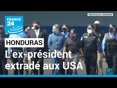 Honduras : l’ancien président Hernandez extradé aux Etats-Unis pour trafic de drogue