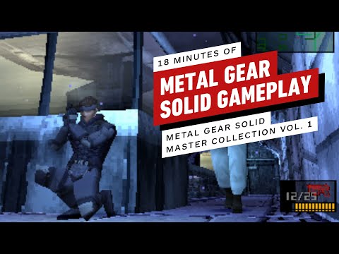18 Minutes of Metal Gear Solid Gameplay - Metal Gear Solid Master Collection Vol. 1