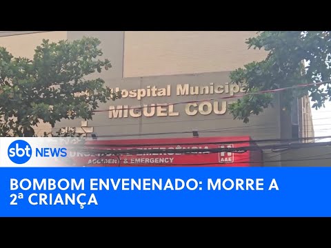 Morre segunda criança que comeu bombom envenenado no Rio de Janeiro | #SBTNewsnaTV (10/10/24)